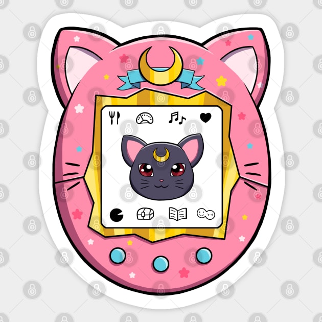 Luna Tamagotchi Sticker by Adelaidelia